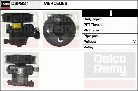 DELCO REMY DSP981