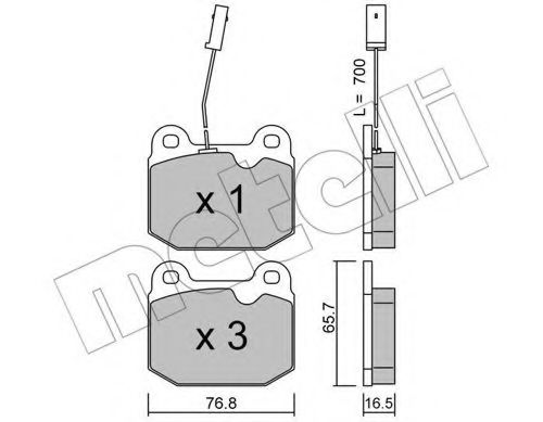 METELLI 22-0013-2