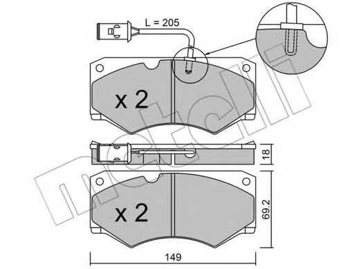 METELLI 22-0014-3