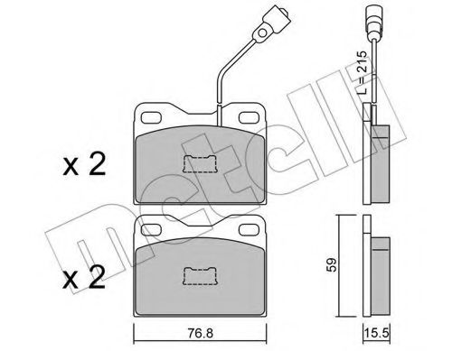 METELLI 22-0015-4