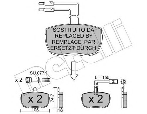 METELLI 22-0016-4