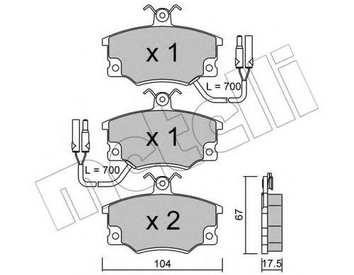 METELLI 22-0030-2