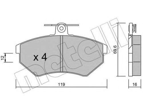 METELLI 22-0050-0