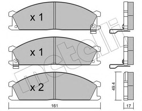 METELLI 22-0107-1