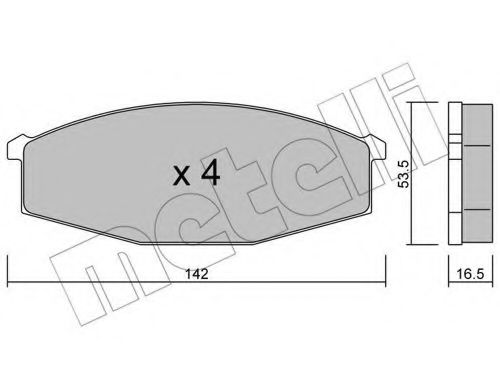 METELLI 22-0110-0