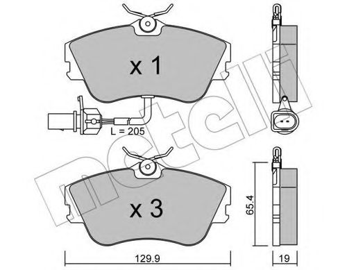 METELLI 22-0164-1