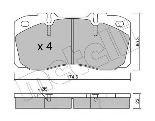 METELLI 22-0268-0