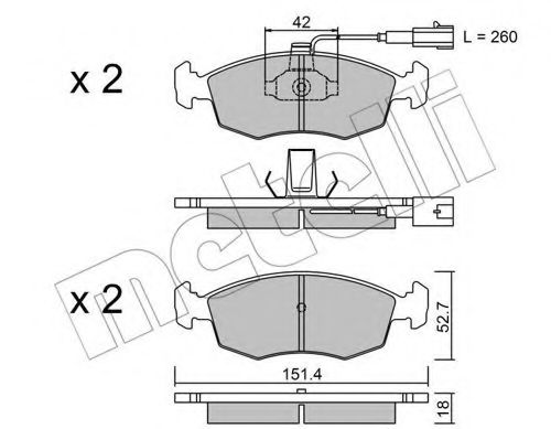 METELLI 22-0274-1