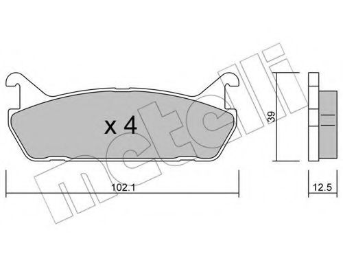 METELLI 22-0390-0