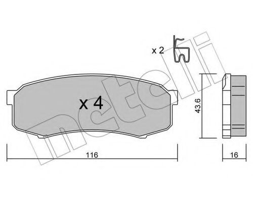 METELLI 22-0432-0
