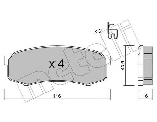 METELLI 22-0432-0