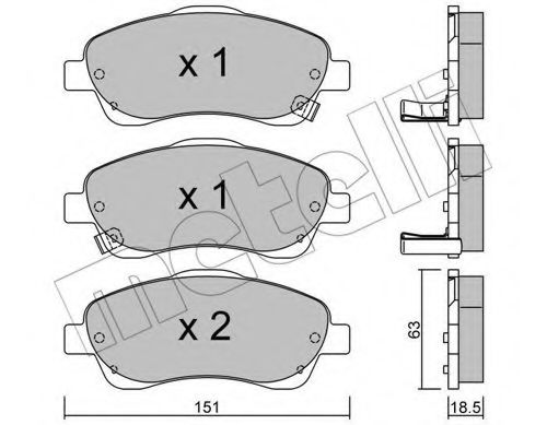 METELLI 22-0450-0