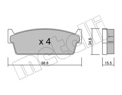 METELLI 22-0493-0