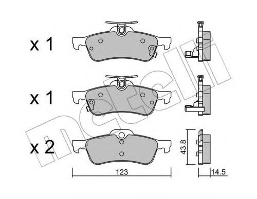 METELLI 22-0556-1