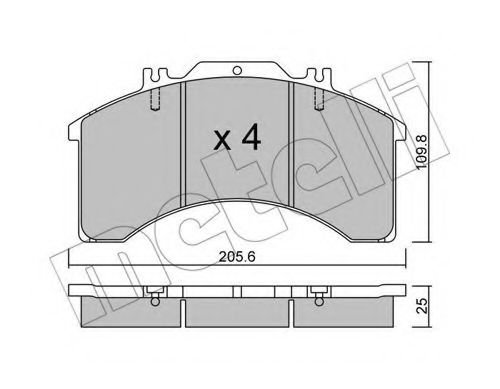 METELLI 22-0580-0