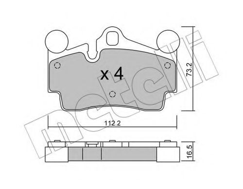 METELLI 22-0655-0