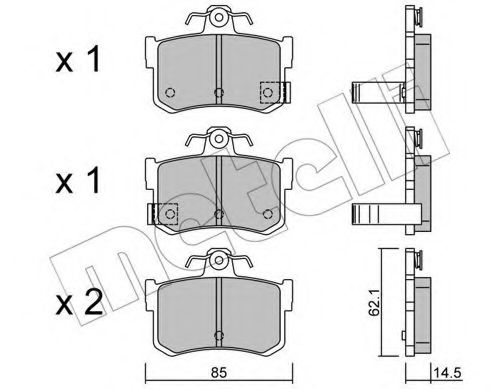 METELLI 22-0691-1