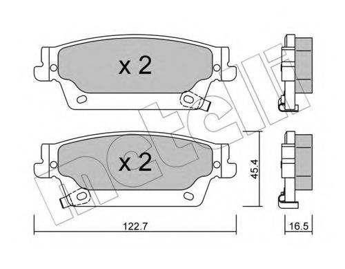 METELLI 22-0701-0