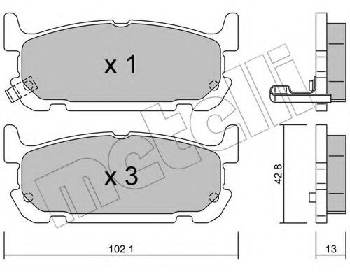 METELLI 22-0734-0