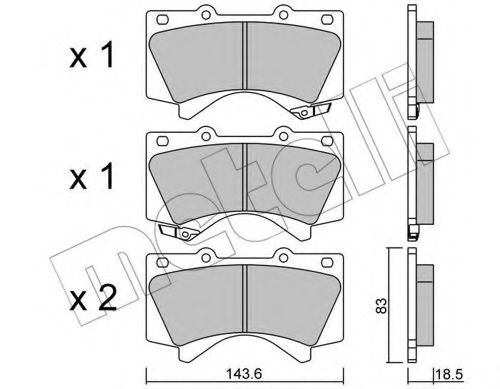 METELLI 22-0821-0