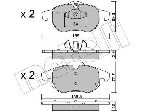 METELLI 22-0540-4