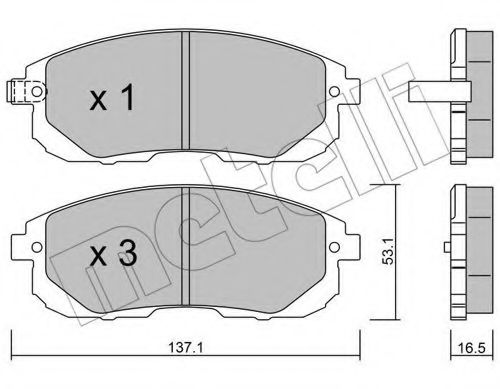 METELLI 22-0876-0