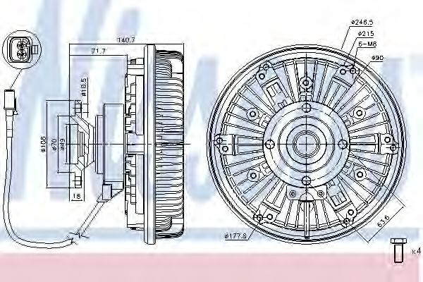 NISSENS 86024