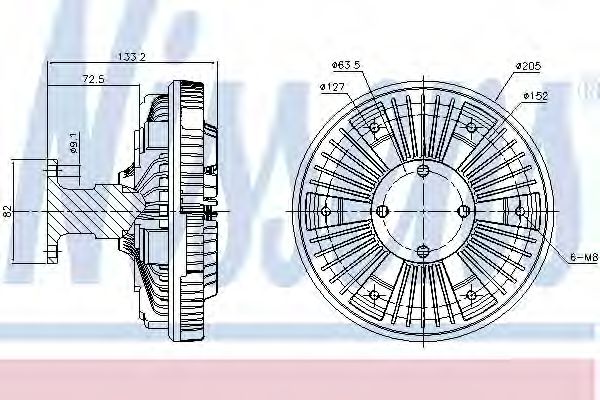 NISSENS 86035