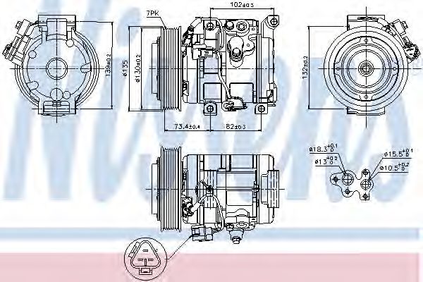 NISSENS 89250