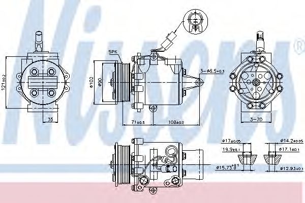 NISSENS 89591