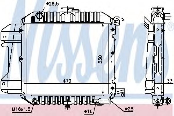NISSENS 61590 NISSENS 61590