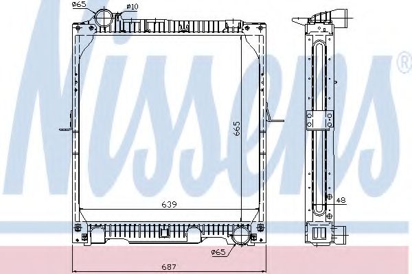 NISSENS 62523A