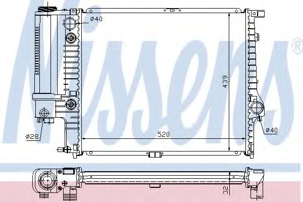 NISSENS 60709A