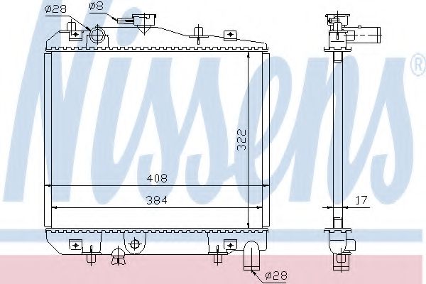 NISSENS 62505