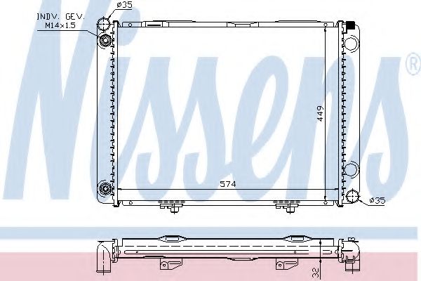 NISSENS 62734A