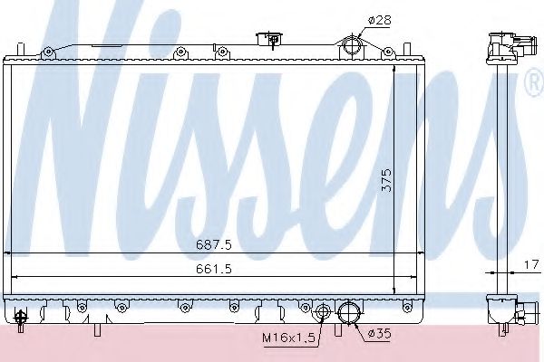 NISSENS 62834