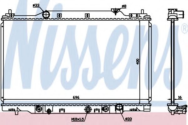NISSENS 68104