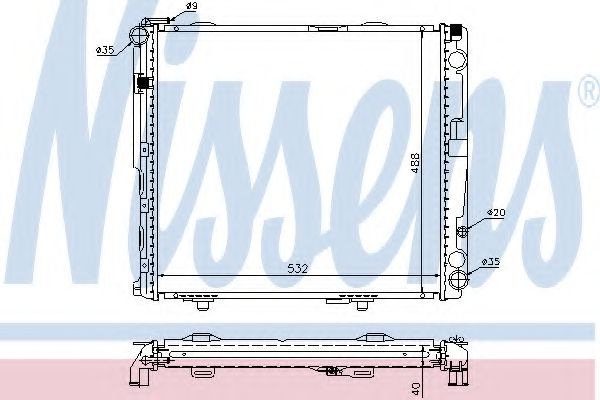 NISSENS 62696A