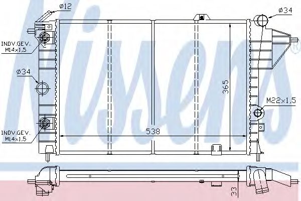 NISSENS 630551