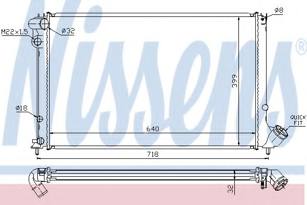 NISSENS 63732