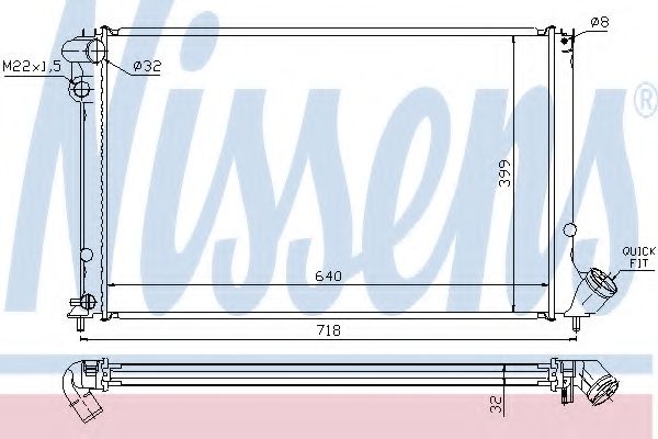 NISSENS 63733