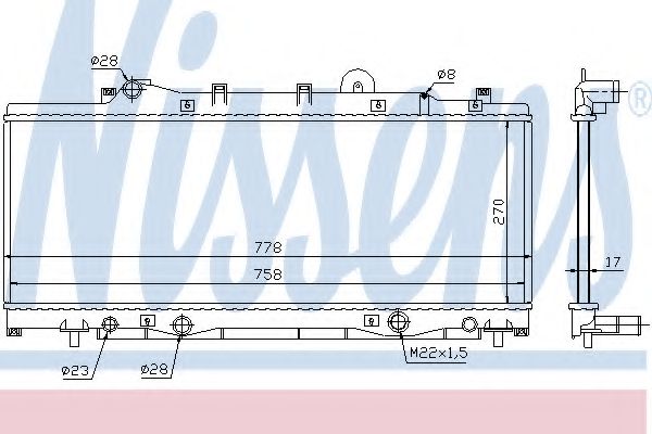 NISSENS 61797