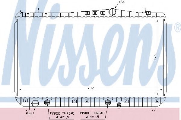 NISSENS 61665