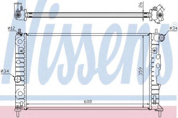 NISSENS 68002A