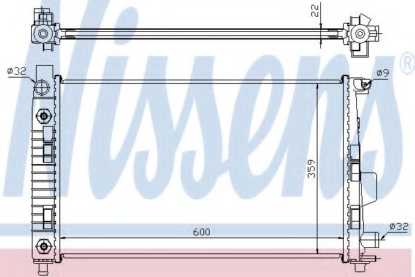 NISSENS 62781A