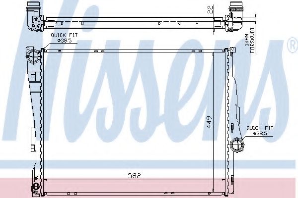 NISSENS 60784A