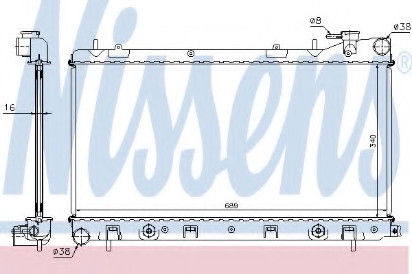 NISSENS 67705A