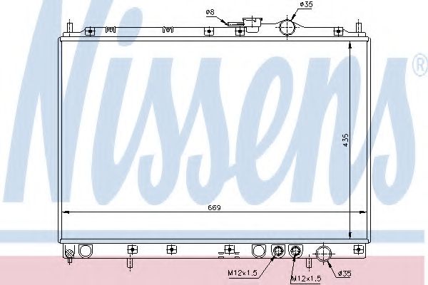 NISSENS 66628