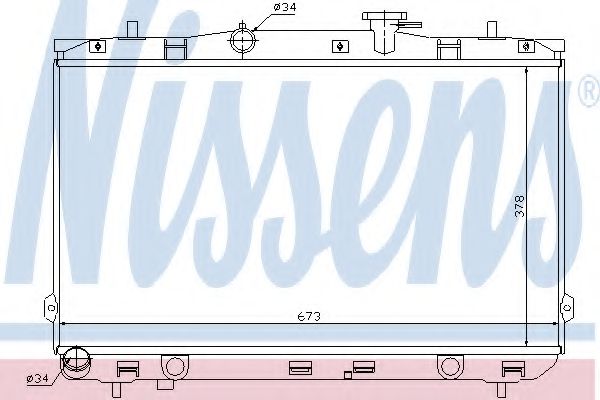 NISSENS 67024