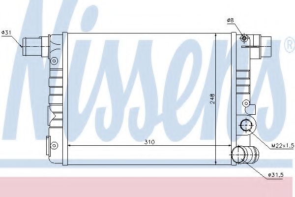NISSENS 61805